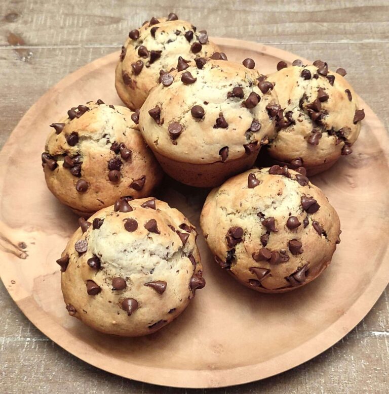 Recette de muffins aux pépites de chocolat