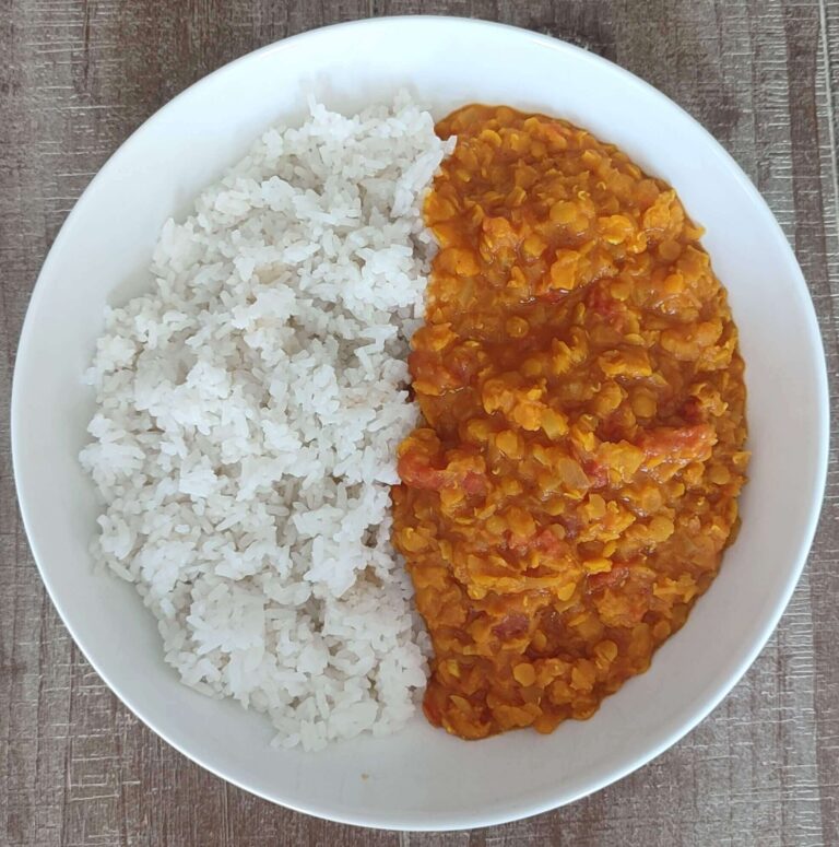 Recette dahl lentilles corail