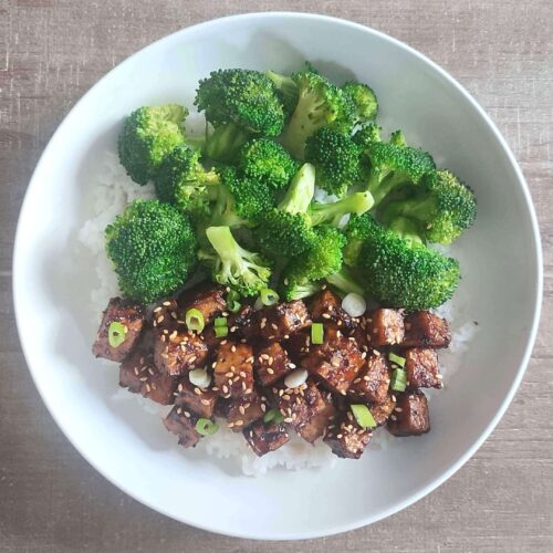 Recette Tofu teriyaki croustillant